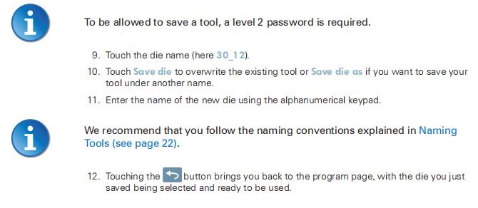 Hydraulic press brake CybTouch 8 controller Manual - Pictures 38 Hydraulic press brake CybTouch 8 controller Manual - 1 110