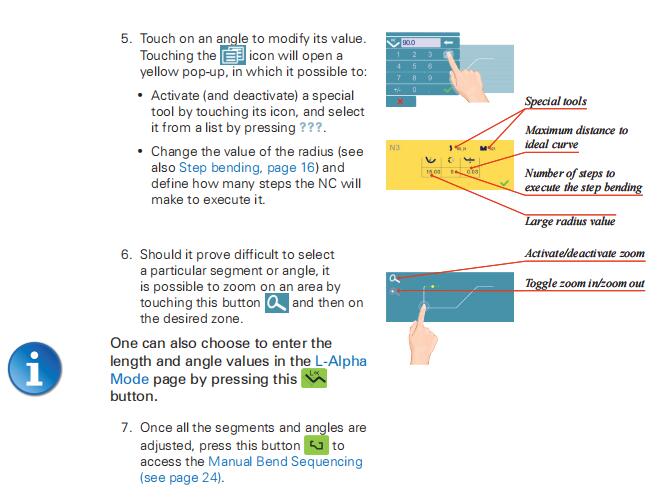 Hydraulic press brake CybTouch 8 controller Manual - Pictures 44 Hydraulic press brake CybTouch 8 controller Manual - 1 117