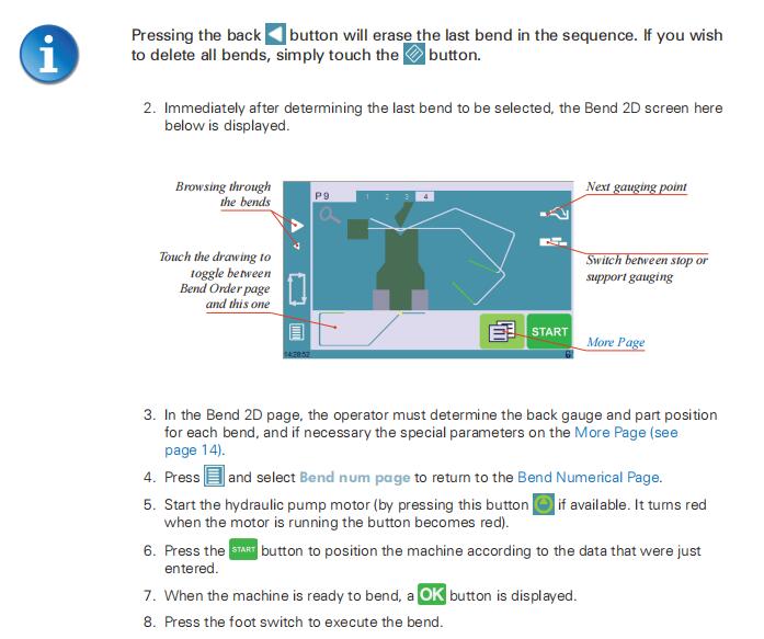 Hydraulic press brake CybTouch 8 controller Manual - Pictures 46 Hydraulic press brake CybTouch 8 controller Manual - 1 119