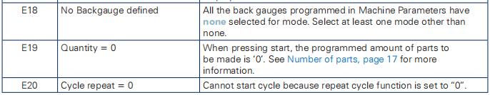 Hydraulic press brake CybTouch 8 controller Manual - Pictures 64 Hydraulic press brake CybTouch 8 controller Manual - 1 138