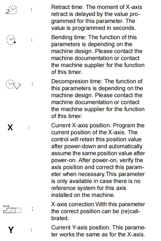 Инструкция по эксплуатации контроллера листогибочного пресса Delem DA41s - Фотографии 12 Инструкция по эксплуатации контроллера Delem DA41s