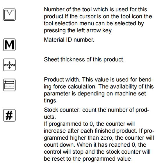 Инструкция по эксплуатации контроллера листогибочного пресса Delem DA41s - Фотографии 24 Руководство по эксплуатации контроллера листогибочного пресса Delem DA41s - 1 228