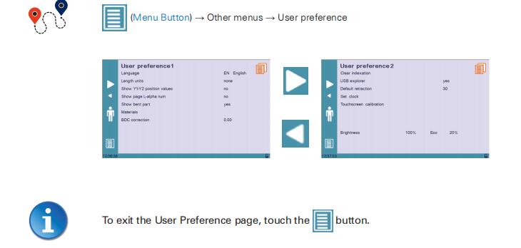 Hydraulic press brake CybTouch 8 controller Manual - Pictures 6 CybTouch 8 controller