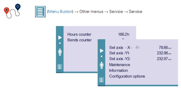 Hydraulic press brake CybTouch 8 controller Manual - Pictures 17 CybTouch 8 controller