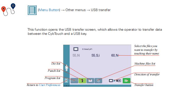 Hydraulic press brake CybTouch 8 controller Manual - Pictures 25 CybTouch 8 controller