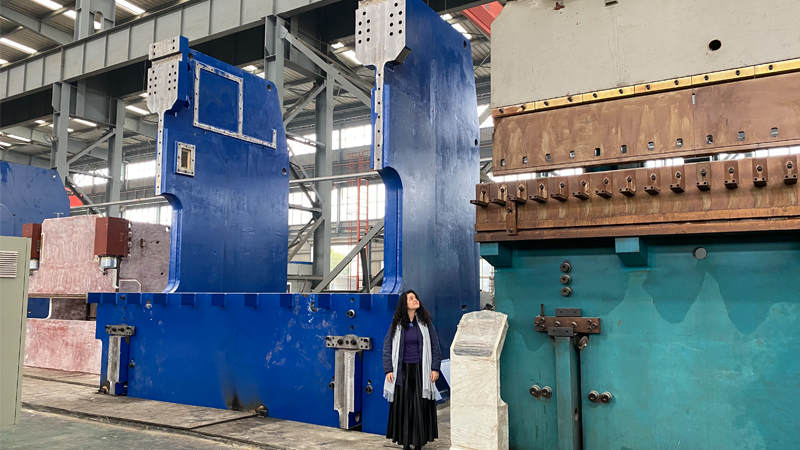 Brazilian Press Brake customer