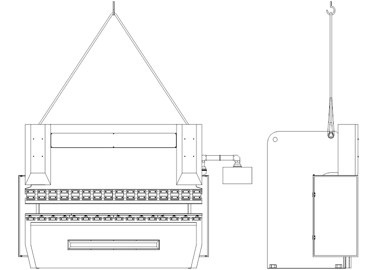 Hydraulic Press Brake Instruction Manual - Pictures 3 Гидравлический листогибочный пресс