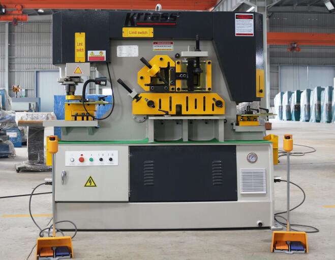 Hydraulic Ironworker machine - One machine for multiple uses - Pictures 1 hydraulic ironworker machine