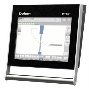 How to choose the best DELEM controller for your press brake? - Pictures 1 Screen of a DA-58T controller