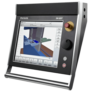 How to choose the best DELEM controller for your press brake? - Pictures 3 Screen of a Delem DA-69T controller