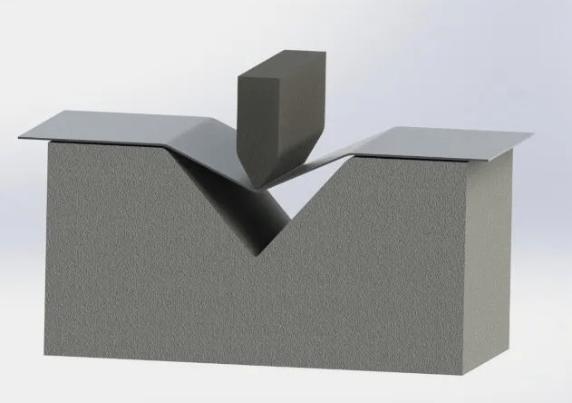 ثني الصفائح المعدنية