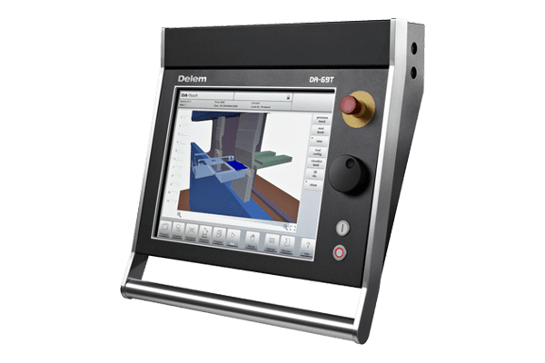 Prensa dobradeira CNC híbrida PBE - controle de 69t