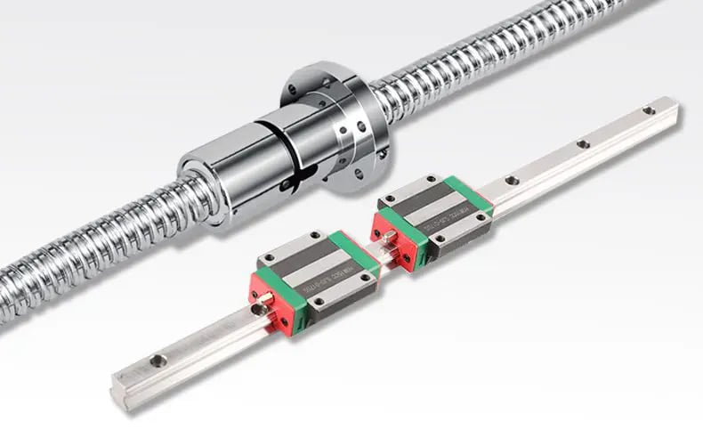 Vertical V Grooving Machine - Pictures 3 Hiwin Balll Screw&Linear Guide from Taiwan