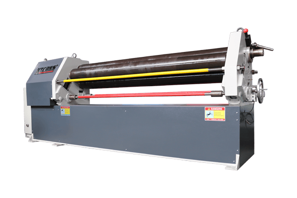 Máquina de Dobrar Chapas Assimétrica de 3 Rolos W11F