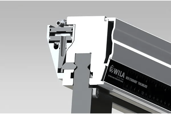 PBS CNC Press Brake Machine - wila hydraulic clamping system