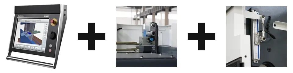 Unleashing the Power of the Press Brake: A Comprehensive Guide - Pictures 16 The synchronous control system of the Electro-Hydraulic synchronous CNC press brake