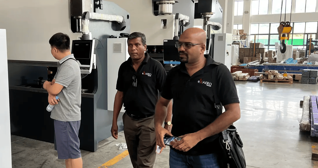 Qatari customers visit KRRASS factory