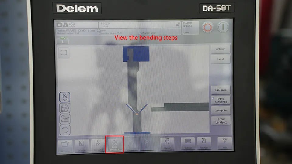 5. Veja as etapas de flexão