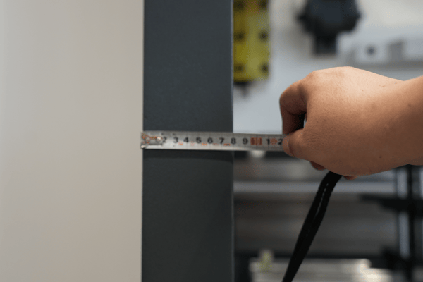 Prensa plegadora NC WC67K-300T3200 E21 Espesor del panel lateral