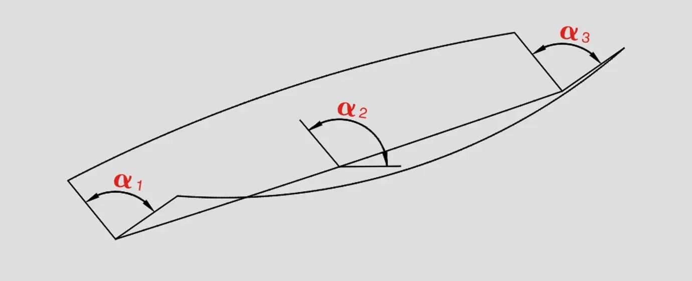 Corte convexo em prensa dobradeira CNC - o princípio da bancada convexa 02
