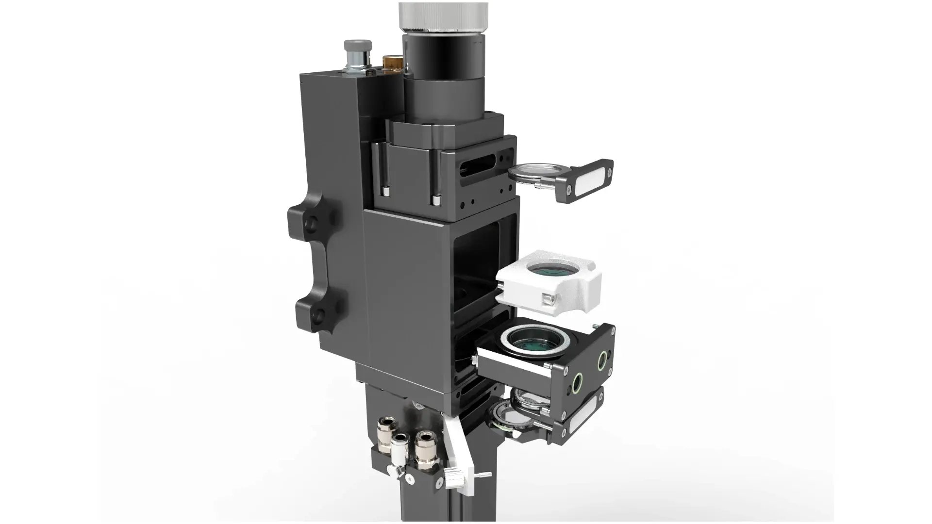 Diseño de cajón del grupo de espejos.