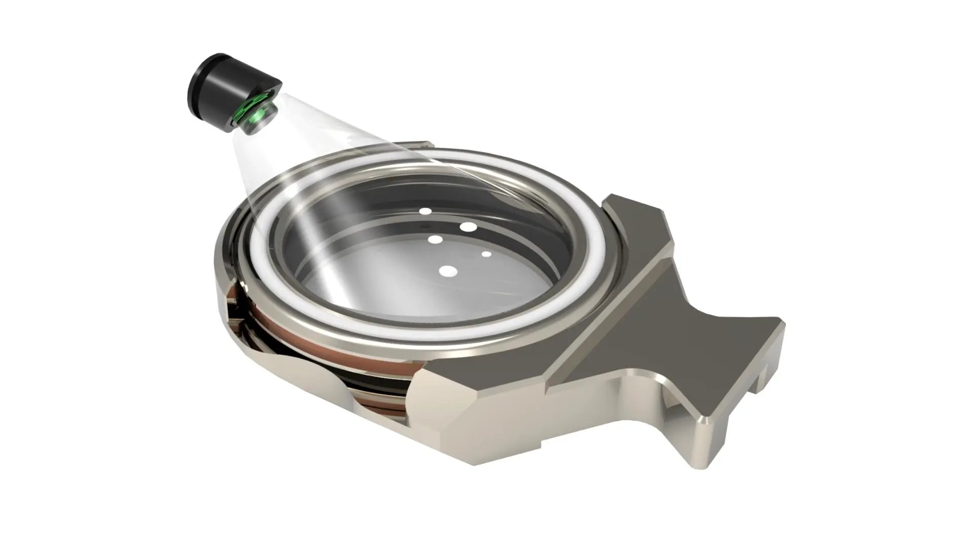 Monitoreo de contaminación del espejo protector