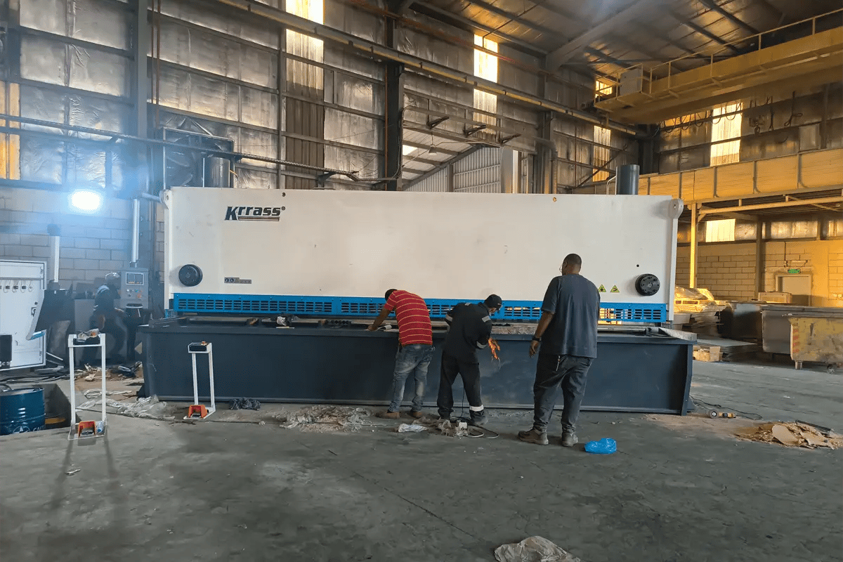 Apresentação do Cliente - Fotos 12 Fábrica cliente da Arábia Saudita