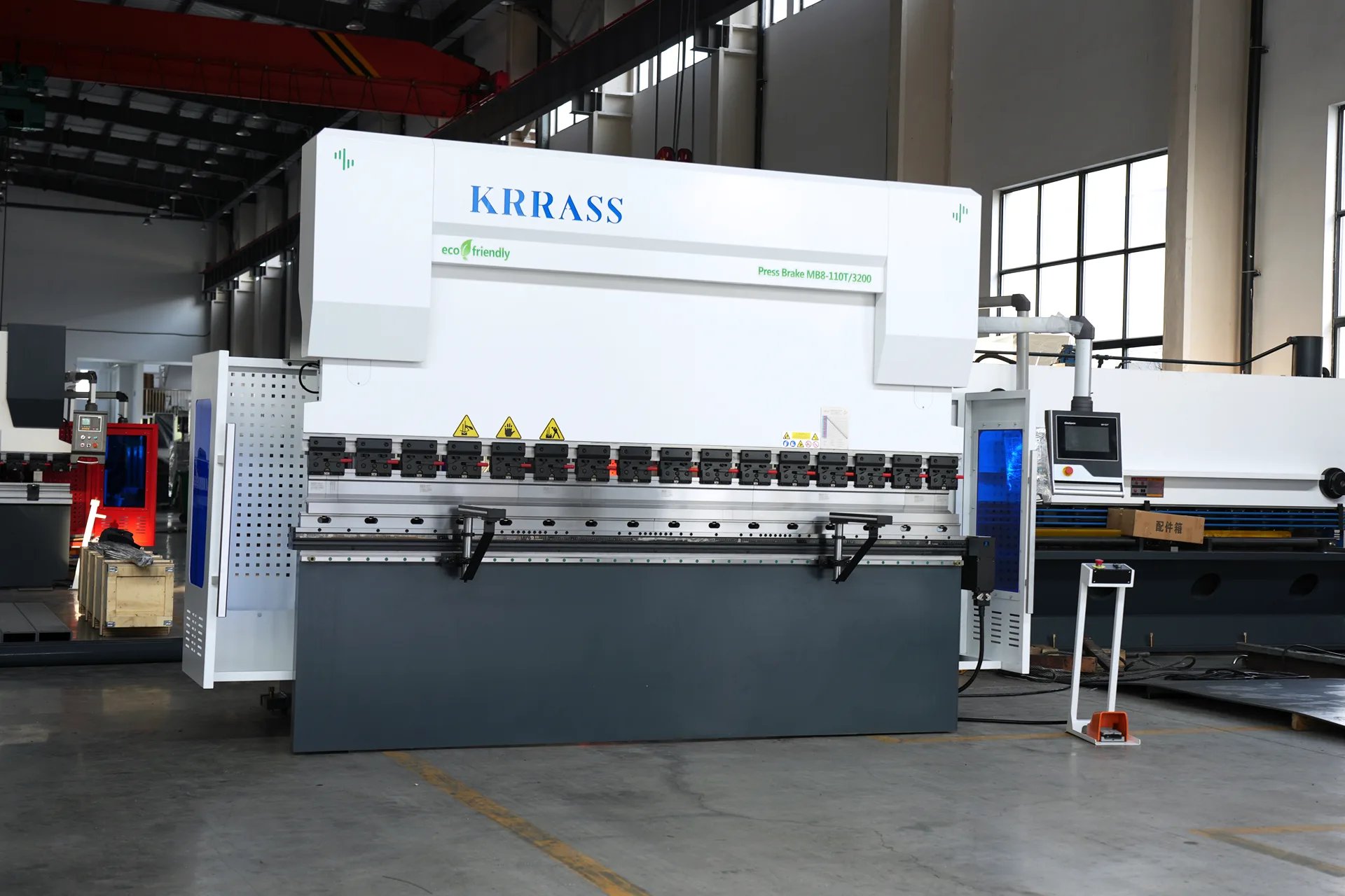 CNC Press Brake MB8-110T3200 4+1 Axis With DELEM DA53T controller - Pictures 5 MB8-110T3200 4+1 Axis With DA53T Main Feature