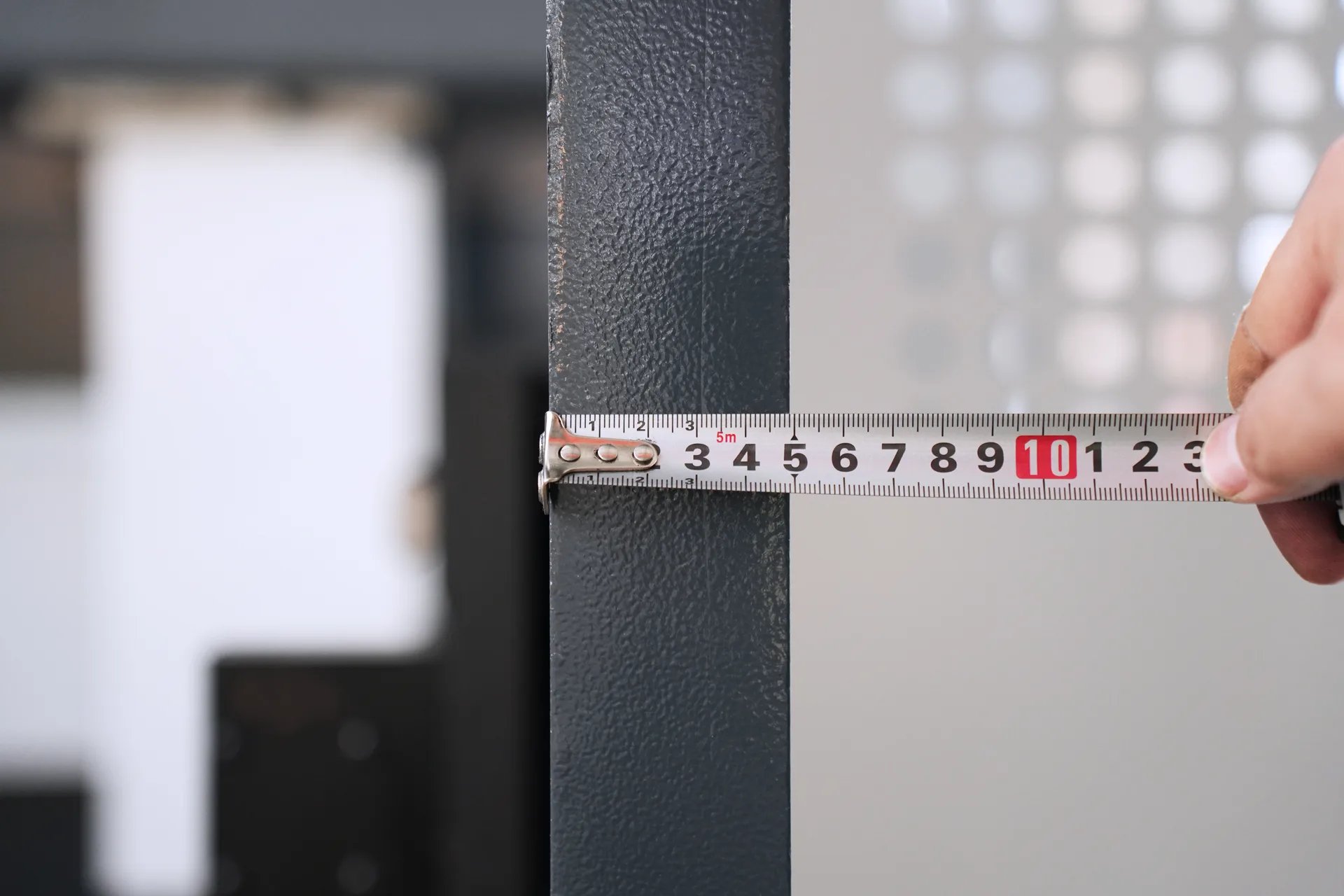 CNC Press Brake MB8-110T3200 4+1 Axis With DELEM DA53T controller - Pictures 16 Thickness of side panel(50mm)