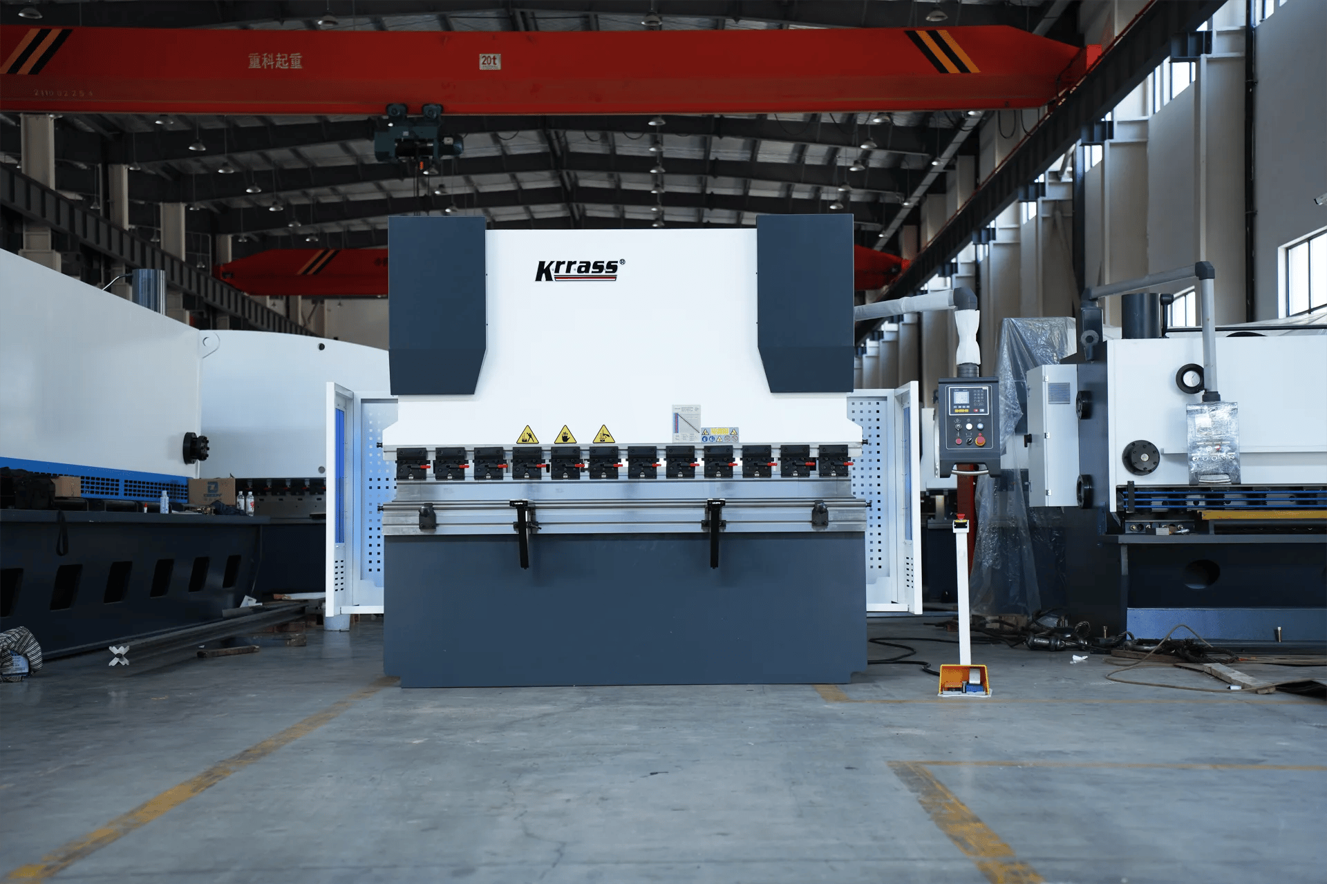 WC67K-80T2500 NC Press Brake with E21 Control,Sheet Metal Hydraulic Press Brake