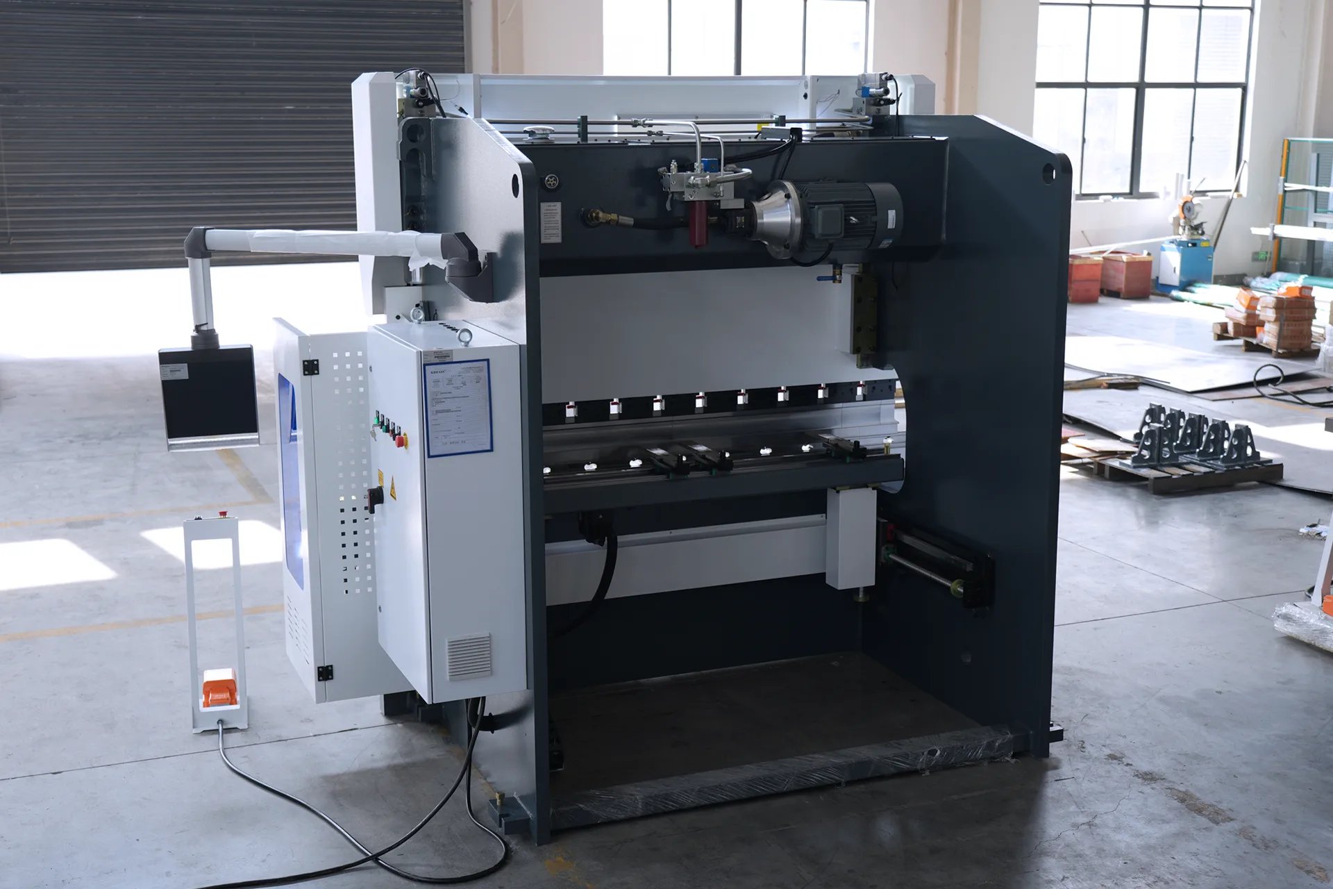 CNC Bending Machine, 110Ton Sheet Metal Bending Machine, Best Bending Machine Brand - back of the fuselage 1