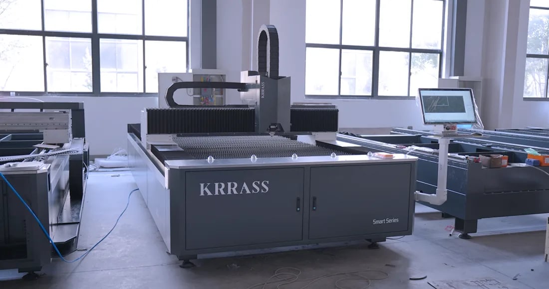 ماكينة قطع ليزر رخيصة من KRRASS طراز RAS-SMART-3015 3000