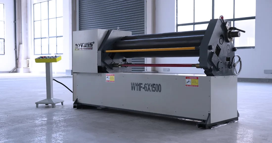 KRRASS Three-Roller Plate Rolling Machine