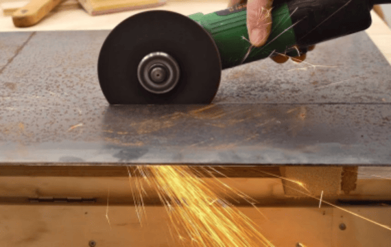 Stainless steel cutting