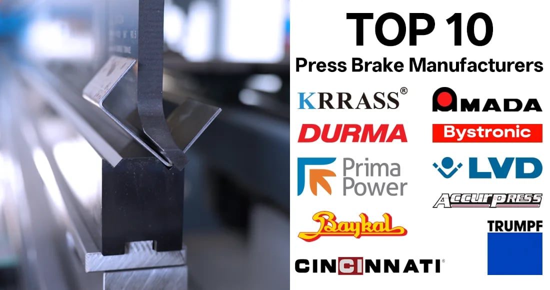 Os 10 principais fabricantes de prensas dobradeiras