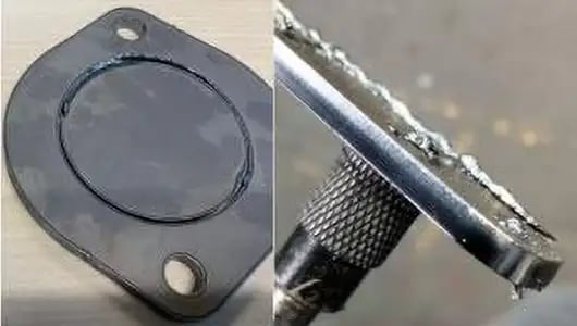 Uneven Cutting Quality at One Side of the Edge