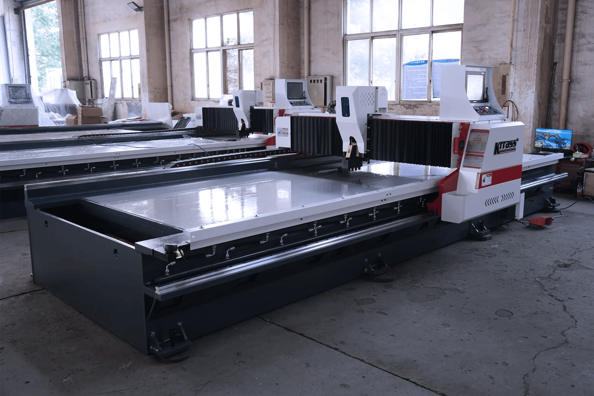 V Grooving Sheet Metal, Horizontal V Grooving Machine, RAS-1500X4000