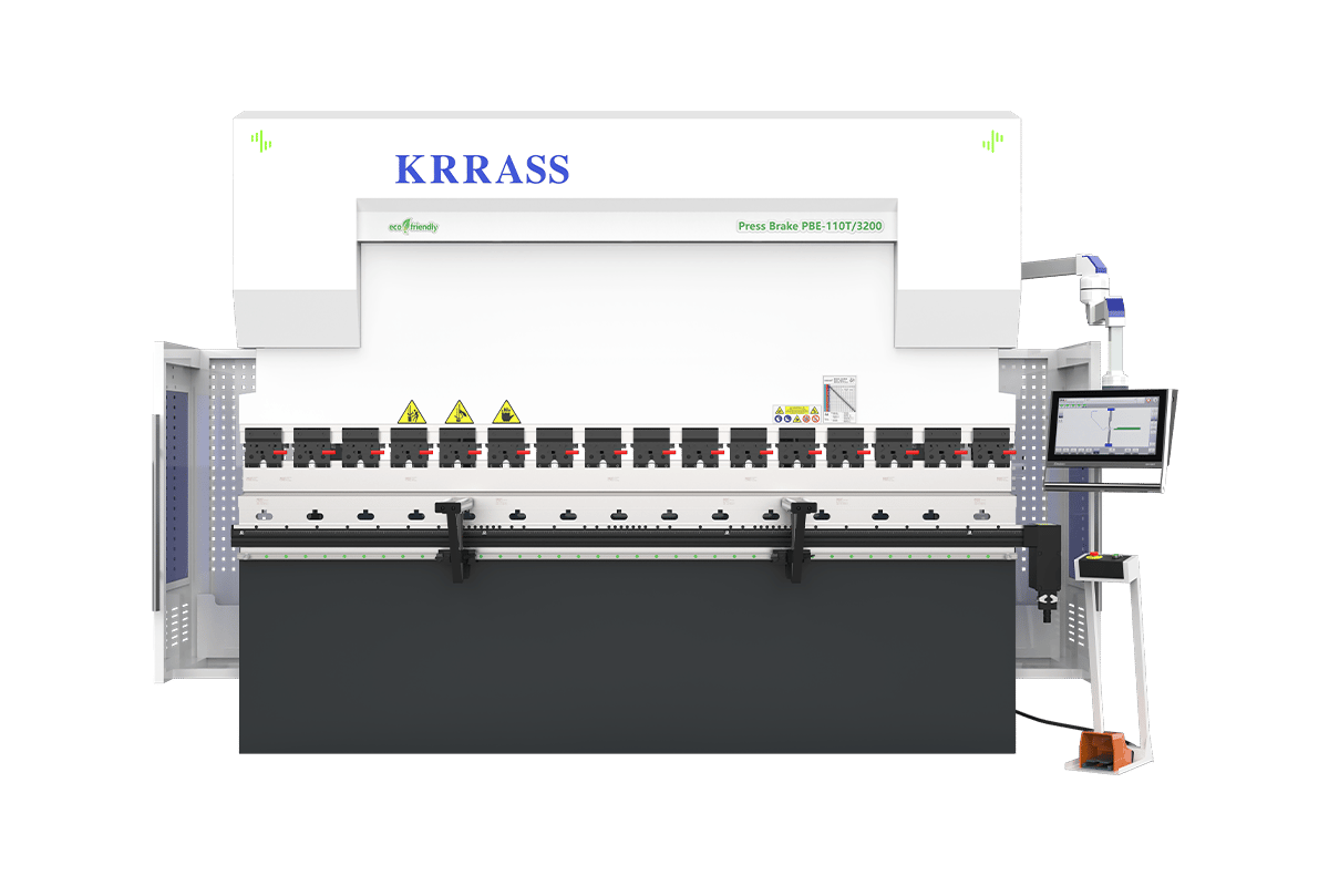 Press Brake - cnc press brake pbe 110t 3200 delem white