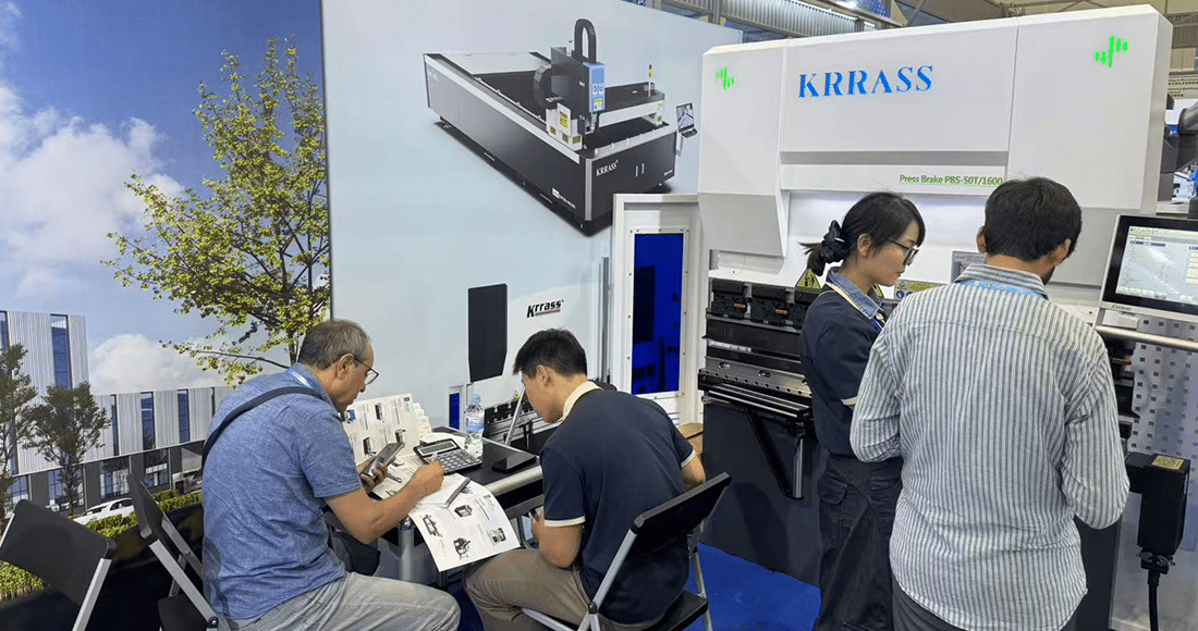 Dobradeira inteligente em todo o mundo! A Krrass garante £1.048.000 em encomendas na Feira de Cantão. Núcleo inteligente da Delem: a chave para conquistar encomendas - 6