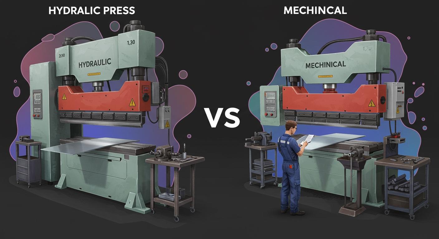 Hydraulic or Mechanical Metal Bending Press Which Suits Your Shop Best