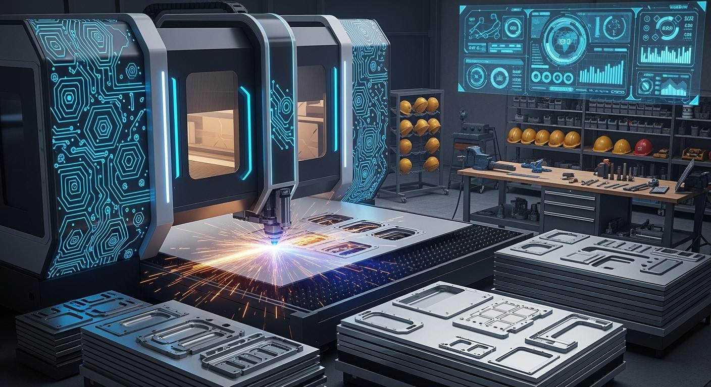 Principais máquinas a laser CNC para fabricação de metal